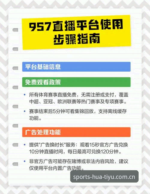 华体育平台使用教程：免费直播对比分析指南